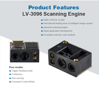 Module de lecteur de codes-barres 1D/2D OEM LV3096 avec scanner QR code intégré USB - En stock