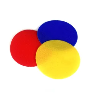 Hersteller anpassen verschiedene Formen Lehrer Pädagogen Kreis Teppich Spot Teppich Spot Marker Klett verschluss