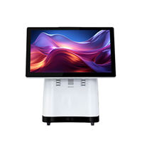 Terminal de point de vente intelligent Android 11 haut de gamme à double écran, écran tactile de 11,6 pouces, processeur RK3568, 2 Go de RAM, 32 Go de stockage, Wi-Fi 6