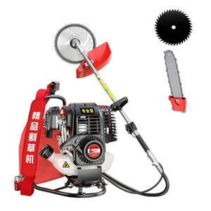 Débroussailleuse et coupe-bordures à essence 4 temps portable OEM en métal, outil <span class=keywords><strong>de</strong></span> jardinage multifonctionnel avec accessoires personnalisés - Product Image 5