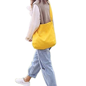 Bolsa de Lona con Estampado de Letras Otoñales para Mujer, 2024, Nueva, de Gran Capacidad, con Asa Larga para Compras - Product Image 4