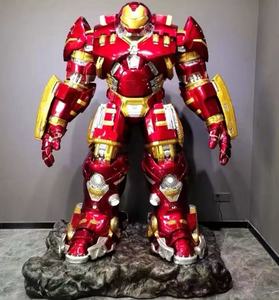 Presa di fabbrica <span class=keywords><strong>Marvel</strong></span> grande personaggio Anime centri commerciali all'aperto in fibra di vetro a grandezza naturale uomo marchio 44 grande statua - Product Image 4