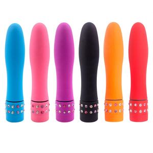 गर्म बेच मिनी पोर्टेबल महिलाओं के हीरे सजाया बुलेट थरथानेवाला बहुरंगा योनि हस्तमैथुन थरथानेवाला सेक्स खिलौने - Product Image 2