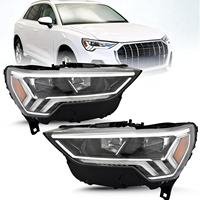 Conjunto de Faros LED para Audi Q3 2022-2023, Repuesto de Faros Delanteros, Suministro de Fábrica, Piezas de Automóvil -- Un Par