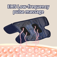 1 Paire de Masseurs de Mollets à Pression d'Air avec Chaleur, Masseur de Jambes Portable pour la Circulation, Soulagement de la Douleur pour Athlètes, Appareil de Massage des Jambes