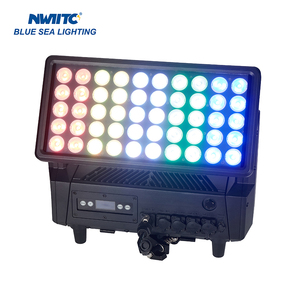 Projecteur LED mobile IP65 étanche 50x20W RGBW 4-en-1 pour concerts en extérieur, bâtiments, DJ, hôtels, discothèques et soirées - Product Image 1