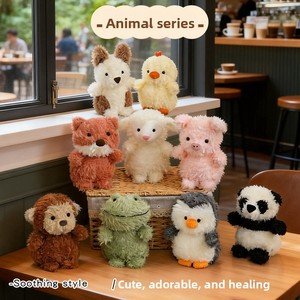 Peluche a forma di pinguino, gufo, panda, unicorno, bambola di peluche, regalo per bambine - Product Image 2