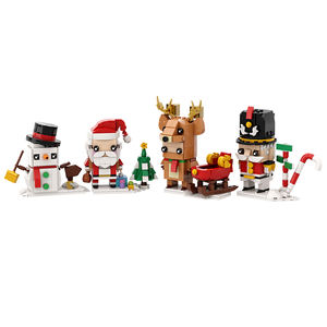 Bloques de Construcción GoldMoc de Navidad, Reno, Muñeco de Nieve, Papá Noel, Cascanueces, Set de Bloques de Construcción DIY para Niños, Juguete de Regalo - Product Image 6