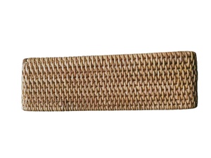 Exquisite Storage <strong>Basket</strong> <strong>With</strong> Double Handle Natural Rattan <strong>Basket</strong> - Product Image 5