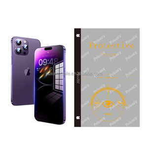 Film mat d'<span class=keywords><strong>hydrogel</strong></span> de la vie privée TPU d'anti espion de téléphone portable pour la découpeuse d'écran de téléphone - Product Image 2