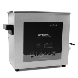 Nouveau Nettoyeur à Ultrasons Industriel Électrique GTSONIC 150W 6L avec Chauffage 300W pour Dégraissage de Pièces Automobiles Métal/Bobine CE/GS - Product Image 1