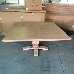 Wedding Dining Room Solid Wood <strong>White</strong> <strong>Round</strong> <strong>Table</strong> - Product Image 4