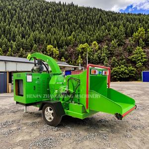 Trituradora y Astilladora de Madera Eficiente con Motor Diésel, Diseño de Trituradora de Ramas con Cojinete de Caja de Cambios - Product Image 1