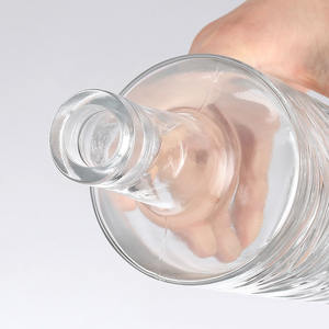 Botella de <span class=keywords><strong>Tequila</strong></span> Personalizada en Forma de <span class=keywords><strong>Corazón</strong></span> GIN de Shanghai Linlang, Botella de Vidrio Azul para <span class=keywords><strong>Tequila</strong></span> - Product Image 4