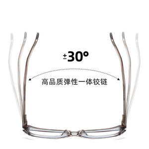 Gafas Anti Luz Azul 87248, Montura Cuadrada TR90, Montura Completa Unisex, con Lentes AC y Diseño de Patrón - Product Image 5