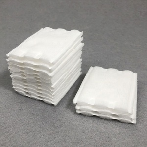 <span class=keywords><strong>Tissu</strong></span> non tissé 100 pièces tampon de coton <span class=keywords><strong>carré</strong></span> à Angle droit soin des ongles démaquillant cosmétique maquillage tampons de coton - Product Image 4
