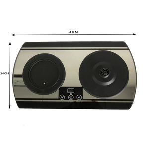 Portable Turkish Tea Maker With <b>Temperature</b> <b>Control</b> Home/Kitchen Milk <b>Kettle</b> Tray Set for Hotels Household Use Automatic Electri - Product Image 3
