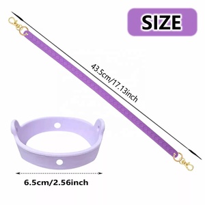 Asa para Botella de Agua con Cierre Metálico, Correa de Silicona para Botella de Agua, Accesorio Portátil para Botella de Agua, Modelo B-2599 - Product Image 4