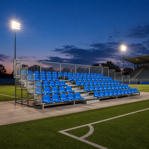 Sillas Fijas para Estadios al por Mayor con Portavasos y Reposabrazos, Asientos Acolchados Personalizados para Recintos Deportivos Interiores - Product Image 2