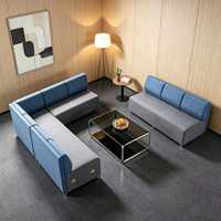 Juego de Sofás Chesterfield Modernos con Cubierta de Cuero PU, Mesa de Centro para Café y Té, Muebles de Salón con Detalles en Vidrio y Metal, Superficie de Mármol