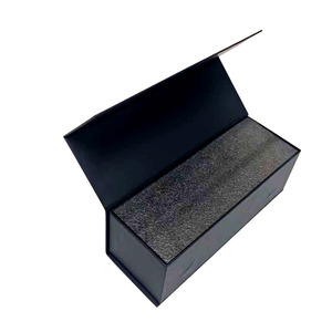 Sang trọng cứng nhắc từ hộp quà tặng bao bì với EVA bọt chèn biểu tượng tùy chỉnh chai rượu vang vận chuyển trọn gói cho đồ uống nước giải khát - Product Image 2