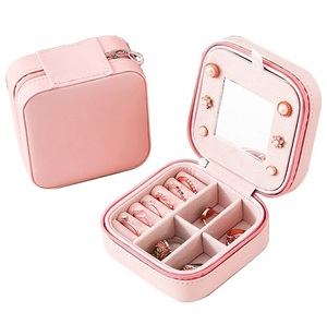 Jewellery Travel Jewelry Printed Custom Gift Packaging Box Personalized Luxury Jewellery Storage Organizer Travel Jewelry Boxes