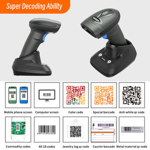 Escáner resistente a la 24/7: operación 2,4, soporte de carga, G inalámbrico + BT, venta minorista/logística - Product Image 2