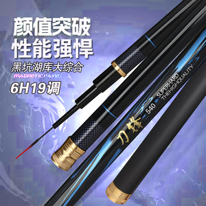 Caña de Pescar Telescópica de 6 Metros 6H19, Súper Resistente, para Pesca de Carpas en Agua Dulce, Uso en Estanques y Embalses - Product Image 1