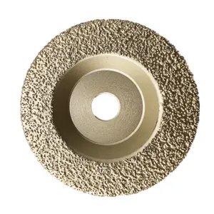 Vacuum Brazed Diamond Grinding Cup Wheel Flush Cutting Saw Blade For Marble Slab Granite