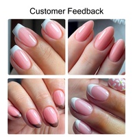 KODIES-Vernis à Ongles en Caoutchouc Naturel Nude, Semi-Permanent UV, Gel de Manucure Doux Pastel Blanc, Bouteille en Résine, 15ml