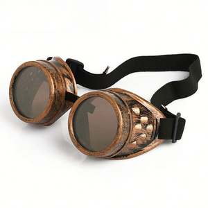 Gafas de Sol Personalizadas al por Mayor con Logotipo, Estilo Vintage Gótico Punk, Gafas de Sol para Hombre, Gafas de Cosplay, Gafas Steampunk, Gafas de Fiesta - Product Image 1