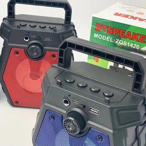 Altavoz Portátil Inalámbrico ZQS1426 con Sonido Estéreo Potente y Bajos Supergraves para Exteriores, BT 5.0 - Product Image 5