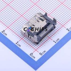 HDMI-216 HDMI Connector SMD Connector ( Connector Type: HDMI-A )( Gender: Female )( Total Number of PINs: 19P ) - Product Image 2