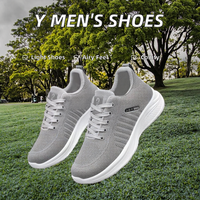 Chaussures de course sportives pour hommes Baskets athlétiques légères en maille respirante augmentant la hauteur