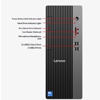 Komputer Lenovo Qitian M470 SFF Grosir Intel Core Ultra5 225 RAM 16GB DDR5 SSD 512GB WIFI Baru PC Desktop Kantor Pendidikan