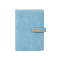 Carnets à Boutons Magnétiques PQ Personnalisables Motif Tissu Écologique Vintage Coffret Cadeau Personnel Esthétique Couleurs en Gros