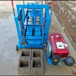 Halbautomat ische kleine Diesel-Zement ziegel maschine 220V Kommerzielle unverbrannte Ziegelmotor-Kern komponente - Product Image 4