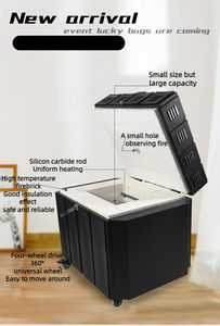<span class=keywords><strong>Horno</strong></span> Eléctrico de Cerámica para Alfarería, Ahorro de Energía, Equipo de Calentamiento para Cerámica - Product Image 6