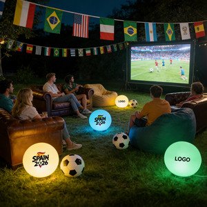 Lámpara LED Decorativa con Forma de Balón para Exteriores, IP68, para Jardín, Parque, Centro Comercial, Césped, con Batería - Product Image 3