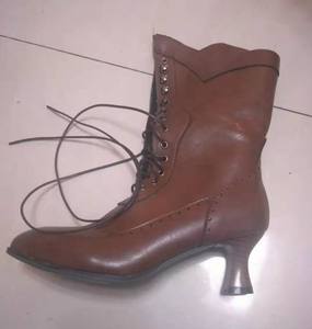 Botas Martins de copa de vino con cordones y cabeza puntiaguda para <span class=keywords><strong>mujer</strong></span> Botas de invierno de malla transpirable de talla grande - Product Image 6