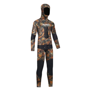 <span class=keywords><strong>Traje</strong></span> de <span class=keywords><strong>neopreno</strong></span> de camuflaje con capucha, <span class=keywords><strong>traje</strong></span> de surf personalizado de manga larga, <span class=keywords><strong>traje</strong></span> de buceo, natación, pesca, 3mm, 5mm, 2 piezas - Product Image 4