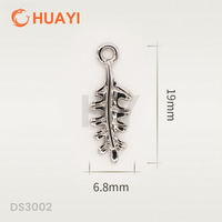 Accessoires de décoration DIY pour lingerie, porte-soutien-gorge, breloques en forme de cœur plaquées or, certifiées GRS