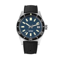 Cronógrafo clásico Diver Reloj automático Zafiro Luminoso AR Recubrimiento Cerámica Bisel Impermeable Hombres Reloj de pulsera