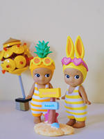 Authentique Sonny Angels Summer Vacation Blind Box Style Confirmé Figurine Lapin Manatee Pieuvre Coquillage Requin Ananas