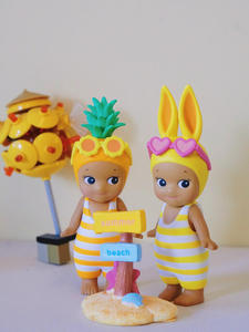 Autentico Sonny Angels Summer Vacation Blind Box Stile Confermato Coniglio Manatee Polpo Conchiglia Squalo <span class=keywords><strong>Ananas</strong></span> Figurina - Product Image 6