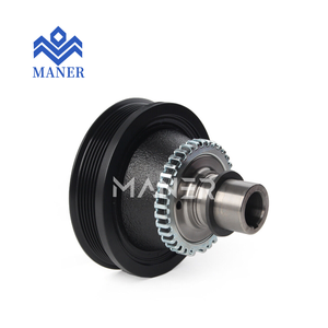Poulie d'alternateur harmonique neuve MANER pour Land Rover <span class=keywords><strong>Discovery</strong></span> 2010, numéros de pièces 4537664 LR007437 LR031685 - Product Image 1