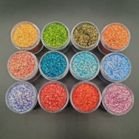 Epoksi reçine tumbler noel süslemeleri için toplu yanardöner glitter polyester yüksek sparkle kozmetik pırıltılar