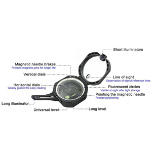 Luce Notturna Multifunzionale <span class=keywords><strong>Nera</strong></span> con Forte Magnete e Bussola Impermeabile dal Produttore Originale - Product Image 6
