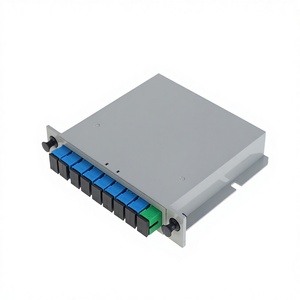 Divisor PLC de Fibra Óptica con Tarjeta de Inserción de Cassette SC/UPC 1x8 OEM a Precio de Fábrica, Longitud de Onda 1260-1650nm, Equipo de Fibra Óptica - Product Image 4