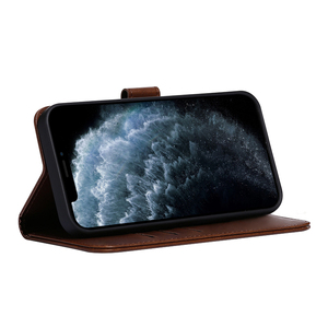 Custodia in pelle Flip con Slot per schede per Cloud Mobile Stratus C5 Elite C7 <span class=keywords><strong>iPhone</strong></span> <span class=keywords><strong>11</strong></span> Pro Max portafoglio porta telefono all'ingrosso borsa per telefono - Product Image 4